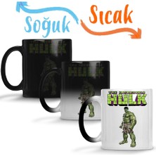 Baskı Dükkanı Hulk 01 Sihirli Kupa Bardak Porselen