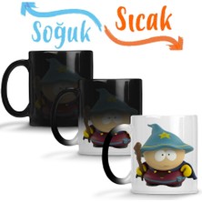 Baskı Dükkanı South Park Eric Cartman 07 Sihirli Kupa Bardak Porselen