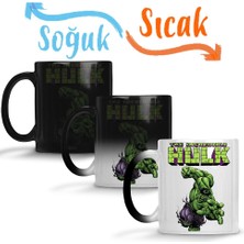 Baskı Dükkanı Hulk 02 Sihirli Kupa Bardak Porselen