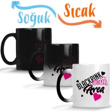 Baskı Dükkanı Blackpink Blackpınk Sihirli Kupa Bardak Porselen