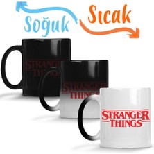 Baskı Dükkanı Stranger Things 02 Sihirli Kupa Bardak Porselen