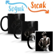 Baskı Dükkanı Bts Jimin Sihirli Kupa Bardak Porselen