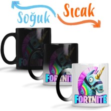 Baskı Dükkanı Fortinite Unicorn Shirt Unicornio Fortinite Sihirli Kupa Bardak Porselen