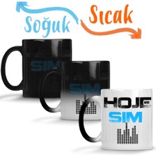 Baskı Dükkanı Hoje Sim Sihirli Kupa Bardak Porselen