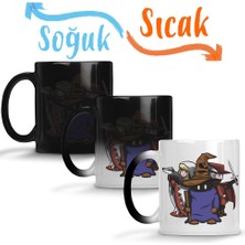 Baskı Dükkanı Final Fantasy House Wizards Sihirli Kupa Bardak Porselen