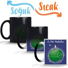 Baskı Dükkanı Le Petit Fottballeur Sihirli Kupa Bardak Porselen