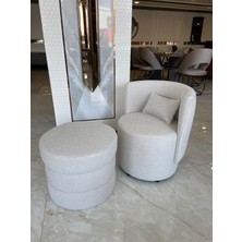 Hoom Concept Relax Teddy Berjer + Puf Takimi Set