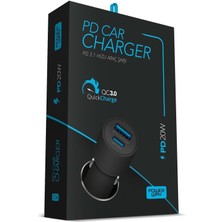 Powerway Araç Şarj Başlığı 3.1 A Type C-Usb