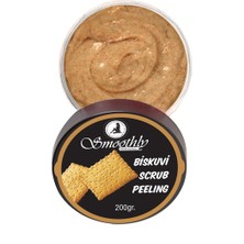 Smoothly Bisküvi Aromalı Canlandırıcı & Yumuşatıcı El Ayak ve Vücut Bakım Peelingi 200GR