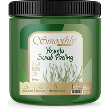 Smoothly Doğal Yosunlu Canlandırıcı & Yumuşatıcı El Ayak ve Vücut Bakım Peelingi 800GR