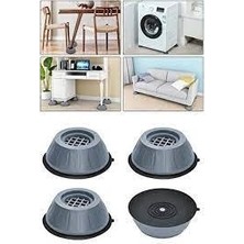 River World  Çamaşır Makinesi Sarsıntı Titreşim Ses Önleyici Kaydırmaz Ayak 4'lü Set