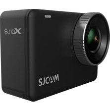 Sjcam Sj10x Wifi 4K Uhd 240fps Ağır Çekim 2.33 inç Su Geçirmez Kasa 160° 1300mah 16mp Aksiyon Kamerası Siyah