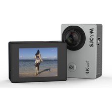 Sjcam SJ4000 Air Wifi 4K Aksiyon Kamerası Gümüş