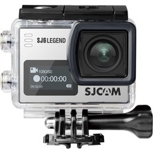 SJCAM SJ6 Legend WiFi 4K UHD 16MP 166° 2” Dokunmatik Geniş Ekran Sanal Jiroskop Sabitleme 1000mAh Geniş Batarya 240 FPS Ağır Çekim 30 Metre Su Geçirmez Kılıflı Aksiyon Kamerası Gümüş