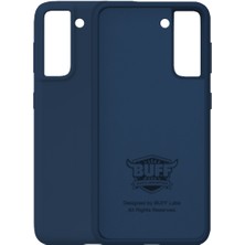 Buff Galaxy S21 Plus Rubber S Kılıf Navy Blue