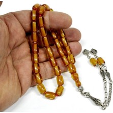 Tespihci Dayı Tesbihci Dayı  Ateş Kehribar Tesbih (Khr -10768)