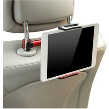 Asfal Araç Içi Koltuk Başlığı Arkası 360° Dönebilen Tablet ve Telefon Tutucu 4-11 Inç Uyumlu