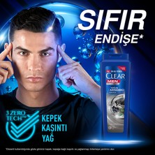 Clear Men Kepeğe Karşı Etkili Şampuan Yoğun Arındırıcı Kömür Ile 485 Ml - 3'Lü Avantaj Paketi