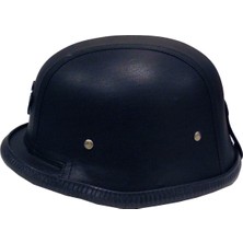 Tex 130 Deri Kaplı Miğfer Kask - L
