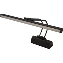 Quantum Siyah Flüt Aplik Ayna Üstü Banyo Aplik