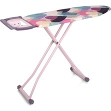 Perilla Ütü Masası Silvia Geniş Monoblok Sac Tabla 36x112 cm Isıya Dayanıklı Kumaş