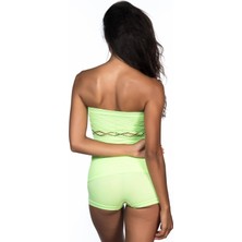 Emay Yeşil Emay 5035  Straplez Atlet Korse