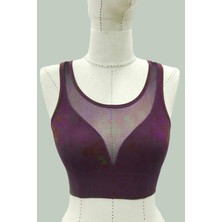 Emay Bordo Emay 4028 Seamless Tül Toparlayıcı Sütyen Korse