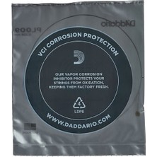 D'Addario PL009 Elektro ve Akustik Tek Tel, E-(Mi), Hıgh Carbon St