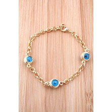 Nergis Nazar Boncuklu Bileklik