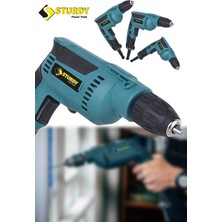 Sturdy Japon Techno Hummer Drill 3600 V 35.000 Rpm Sjs Metal Sanzıman Devir Ayarlı Matkap