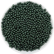 Hedef Bijuteri 50 gr 4mm Yeşil Cam İnci Boncuk Takı Yapımında Kullanılmak Üzere 550 Adet