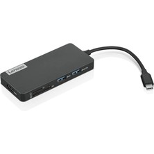 Lenovo GX90T77924 Usb-C 7-In-1 Hub - Siyah