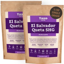 Taxo Coffee El Salvador Queta Filtre Kahve 1kg