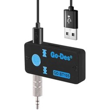 Go Des GD-BT105 Bluetooth Receiver Siyah