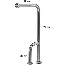 ENGELLİ YAŞLI BAKIM BANYO WC YANI DESTEK BASTON AYAK YERDEN DUVARA DÖNER AYAK