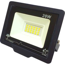 Bafra 20 Watt Tablet Projektör Beyaz Işık 1800 Lumen IP65