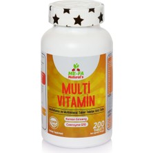 Mefa Naturals Multivitamin 200 Tablet