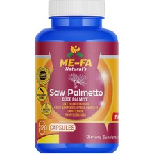 Mefa Naturals Saw Palmetto ,cüce Palmiye,likopen,çinko 120 Kapsül