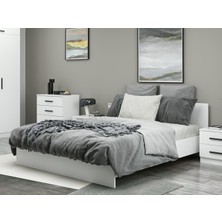 Minar Kale Yatak Odası Set 120 Beyaz 190 cm