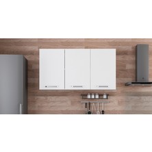 Minar 135 cm Mutfak Dolabı Beyaz 135-B1-ÜST Modül