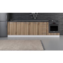 Minar 285 cm Mutfak Dolabı Beyaz Dore 285-D3-ALT Modül