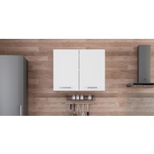 Minar 90 cm Mutfak Dolabı Beyaz 90-B1-Üst Modül
