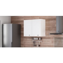 Minar 90 cm Mutfak Dolabı Beyaz 90-B1-Üst Modül