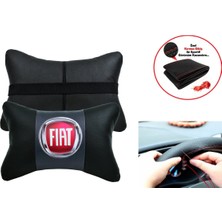 Ayz Oto Aksesuar Fiat Fiorino Uyumlu Direksiyon Kılıfı + 5d Ortopedik Oto Boyun Yastığı