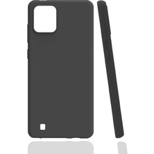 Dlrcase Realme C11 2021 Kılıf Renkli Korumalı Premier Mat Silikon Siyah