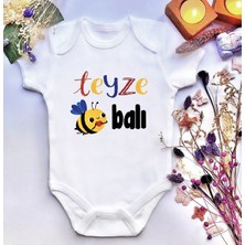 İrembaby Unisex Bebek Baskılı %100 Pamuklu Çıtçıtlı Body Zıbın