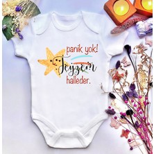 İrembaby Unisex Bebek Baskılı %100 Pamuklu Çıtçıtlı Body Zıbın