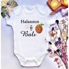 İrembaby Unisex Bebek Baskılı %100 Pamuklu Çıtçıtlı Body Zıbın
