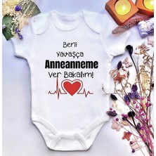 İrembaby Unisex Bebek Baskılı %100 Pamuklu Çıtçıtlı Body Zıbın