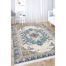 Brillant Angel Home Halı. Kaydırmaz Halı. Çamaşır Makinesinde Yıkanabilir Halı